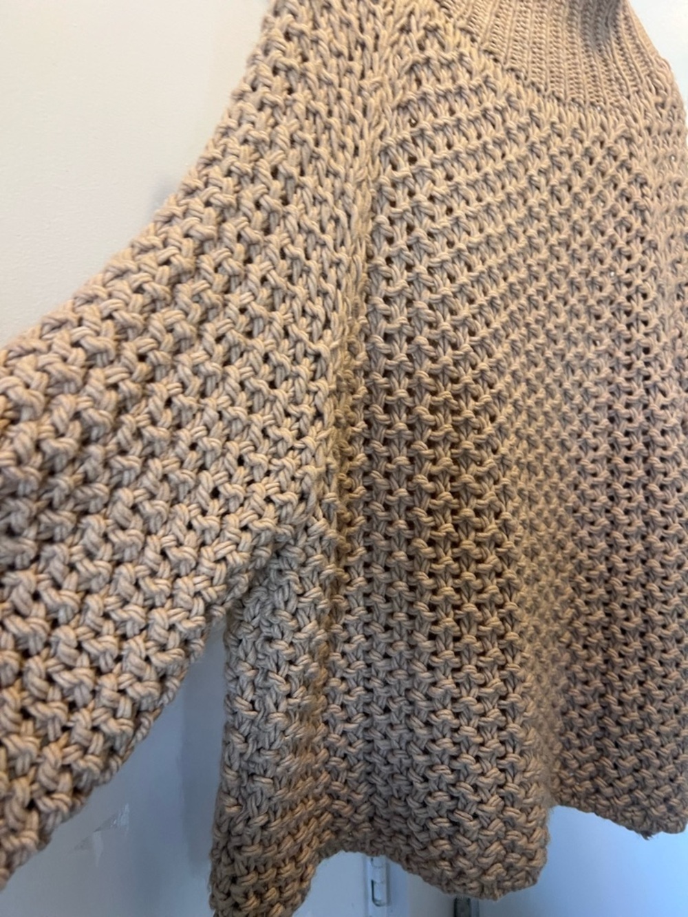 LEMONWOOD chunky knit sweater alpaca wool oversized Italy cozy - Picture 8 of 8